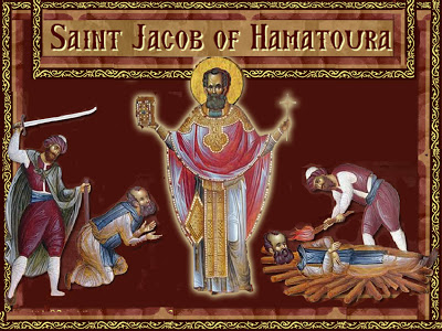 St. Jacob of Hamatoura - Martyrdom copy